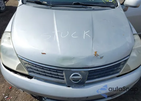 2008 Nissan Versa 1.8S из США, поврежденный, VIN 3N1BC13E78L381957